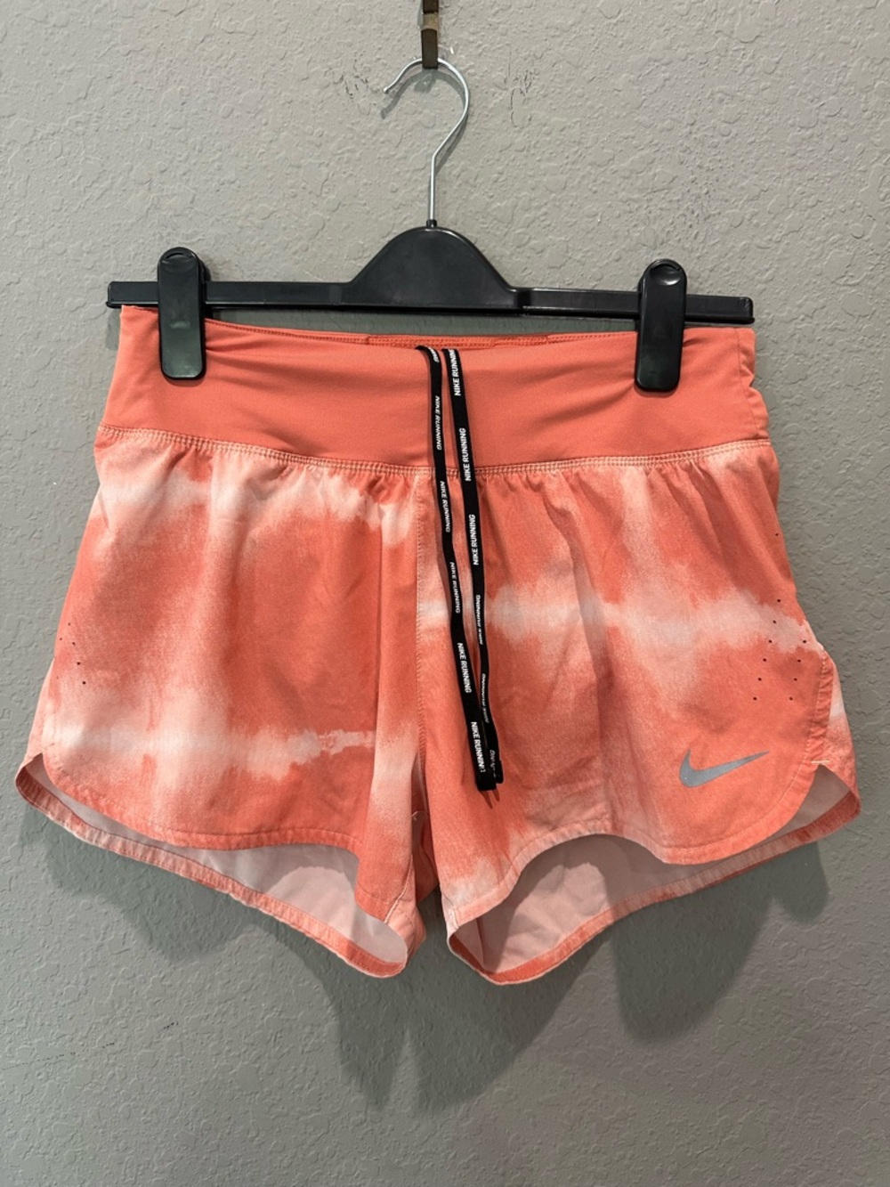 Nike tie dye running shorts Sz M EUC